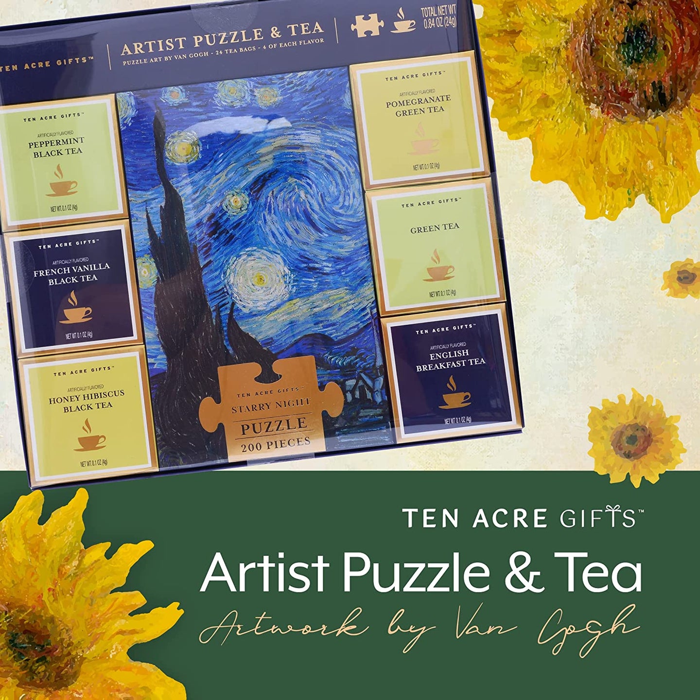 Artist Tea & Puzzle Set